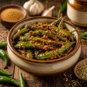 Green Chilli Pickle | 500g Jar | ₹220